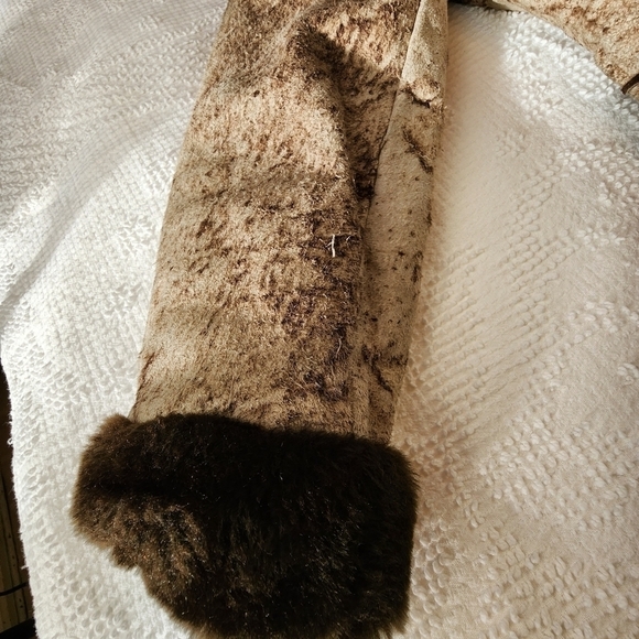 Vintage Jo-O-Kay 1970s Weastern Leather Jacket Size 8 - Picture 4 of 16